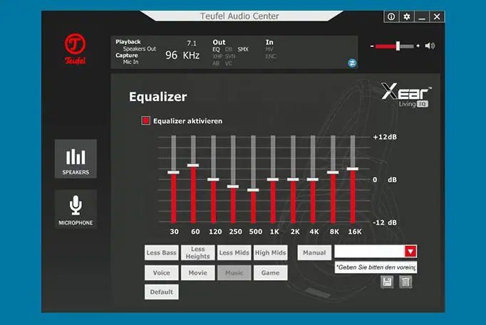 Equalizer Teufel CAGE