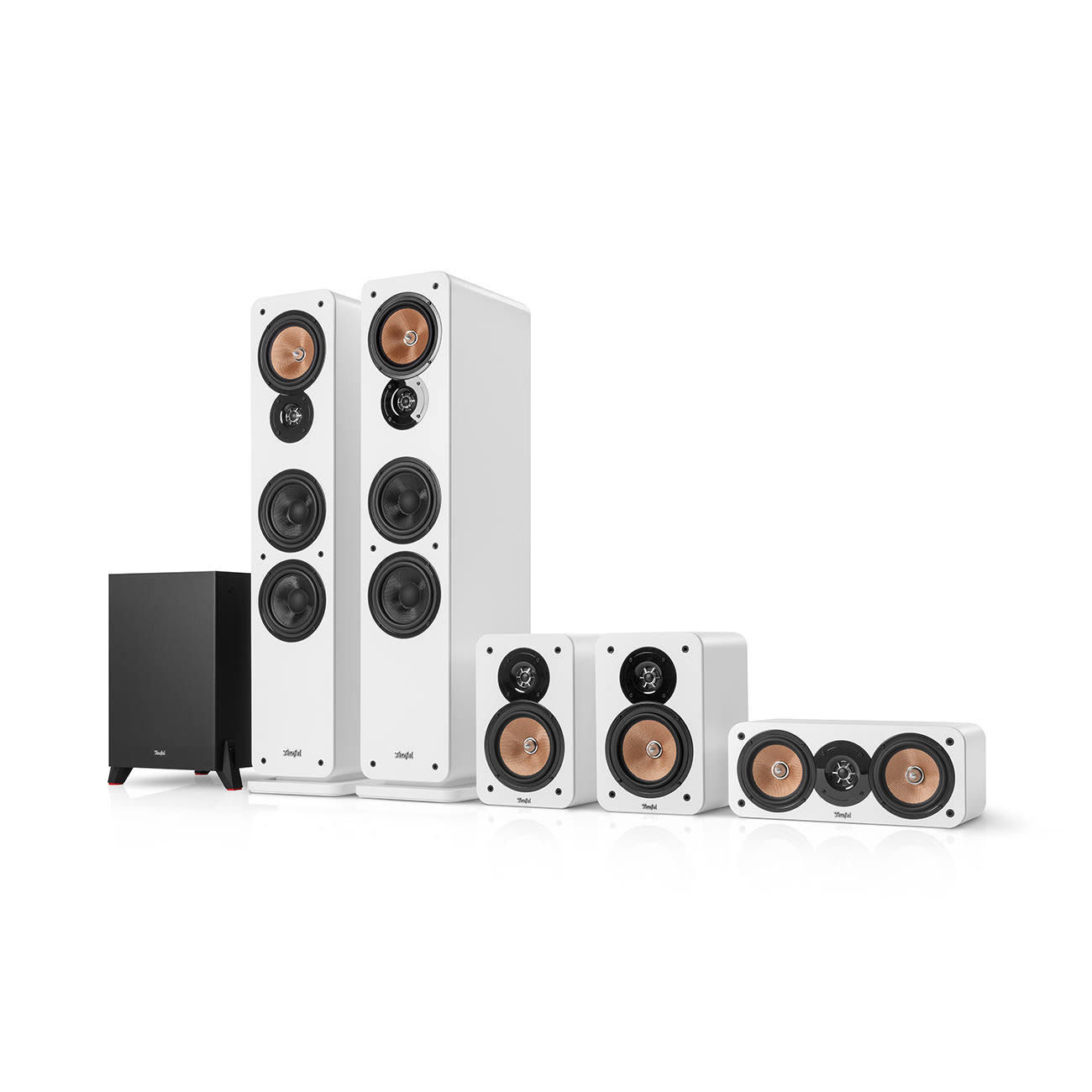 ULTIMA 40 Surround + Denon X2800H DAB "5.1-Set"